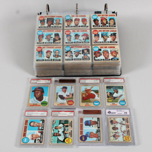 1968 Topps Baseball Complete Set (598) Nr/Mint