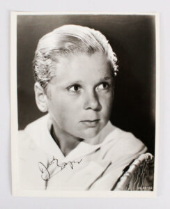 Jackie Cooper Signed Photo 8x10 - COA JSA