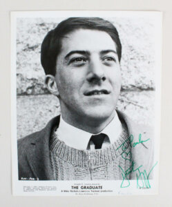 Dustin Hoffman Signed Photo 8x10 "The Graduate" - COA JSA