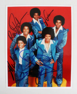 The Jackson 5 Signed Photo 8x10 - COA JSA