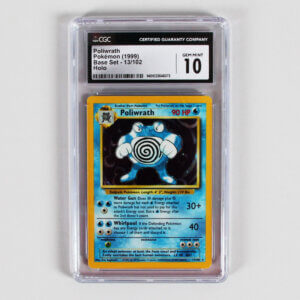 1999 Pokemon Poliwrath Graded Card Holo Base Set 13/102 - CGC 10