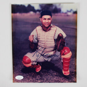 Roy Campanella Signed Photo 8x10 Dodgers - COA JSA