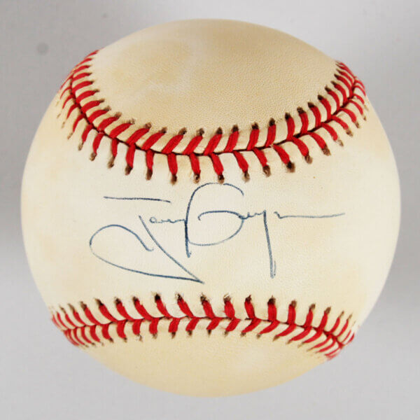 Tony Gwynn Signed Baseball Padres - COA UDA