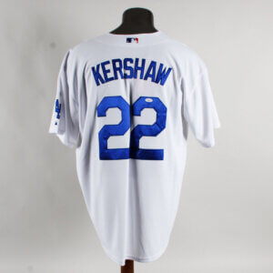 Clayton Kershaw Signed Jersey Dodgers - COA JSA