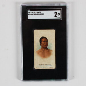 1887 Allen & Ginter N28 Matsada Sorakichi Graded Card - SGC 2