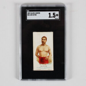 1887 Allen & Ginter N28 Joe Acton Graded Card - SGC 1.5