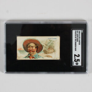 1888 Allen & Ginter N19 John Evans Graded Card Pirates of the Spanish Main - SGC 2.5
