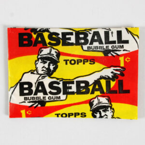 1959 Topps Baseball 1 Cent Unopened Wax Pack