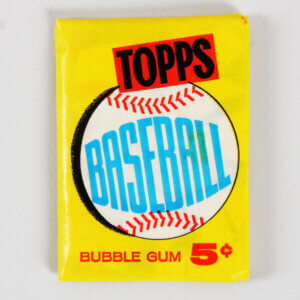 1960 Topps Baseball Unopened 5 cent Wax Pack