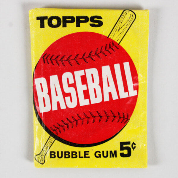 1963 Topps Baseball Unopened 5 cent Wax Pack