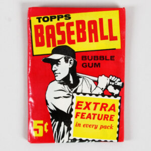 1961 Topps Baseball Unopened 5 cent Wax Pack