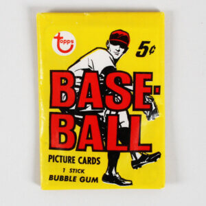 1968 Topps Baseball Unopened 5 cent Wax Pack
