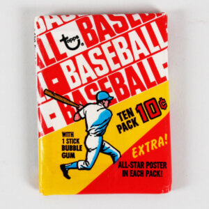 1970 Topps Baseball Unopened 10 cent Wax Pack