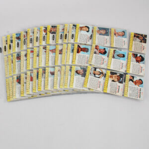 1963 Post Cereal Baseball Near Set (115/200) w/Many Stars 60% NR/MT