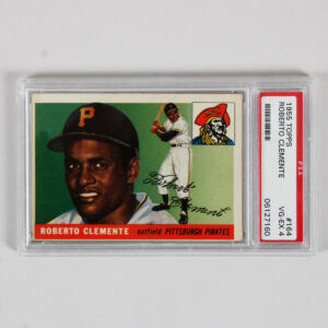 1955 TOPPS Roberto Clemente RC ROOKIE CARD #164 GRADED PSA 4