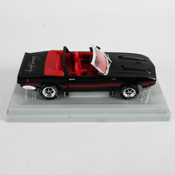 Carroll Shelby Signed Die Cast Car Ertl American Muscle 1969 Shelby GT-500 - COA JSA