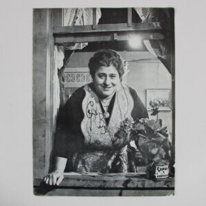 Gertrude Berg Signed Magazine Page - COA JSA