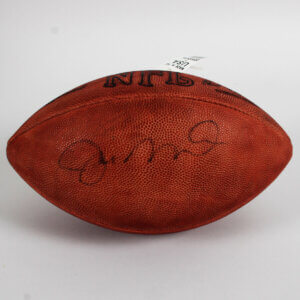 Joe Montana Signed Football 49ers - COA UDA