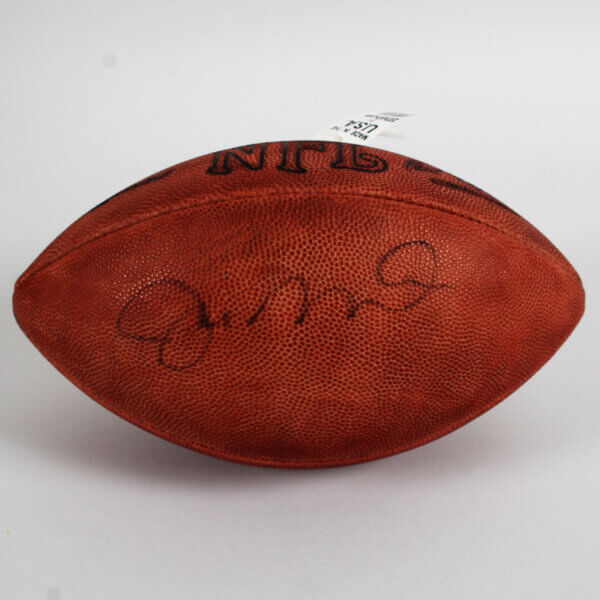 Joe Montana Signed Football 49ers - COA UDA