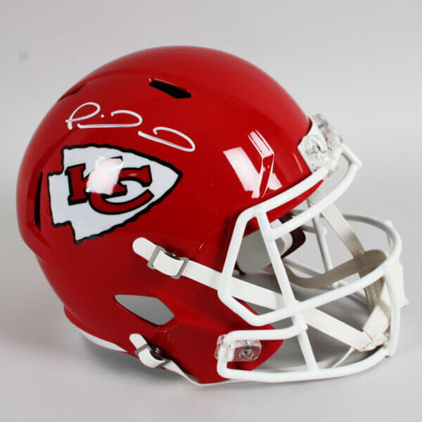 Patrick Mahomes Signed Helmet Chiefs Full Size - COA BAS