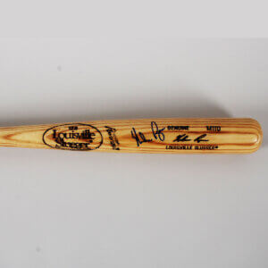 Nolan Ryan Signed Bat Rangers - COA JSA