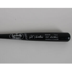 Robin Ventura Signed Bat White Sox - COA JSA