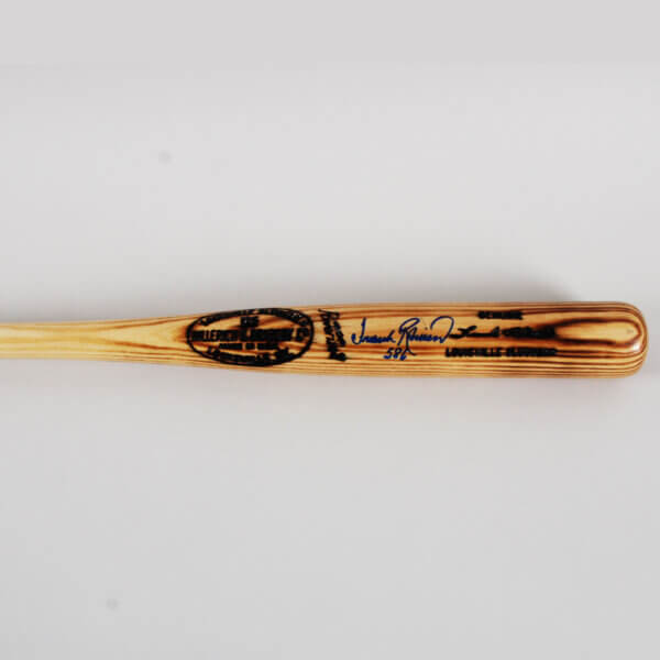 Frank Robinson Signed Bat Orioles - COA JSA