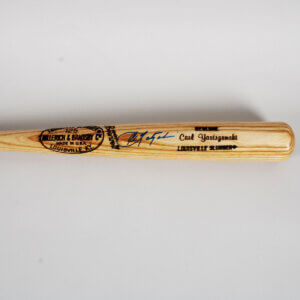 Carl Yastrzemski Signed Bat Red Sox - COA JSA