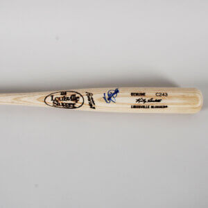 Kirby Puckett Signed Bat Twins - COA JSA