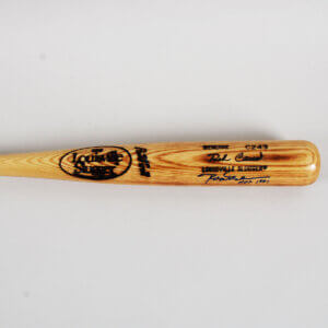 Rod Carew Signed Bat Twins - COA JSA