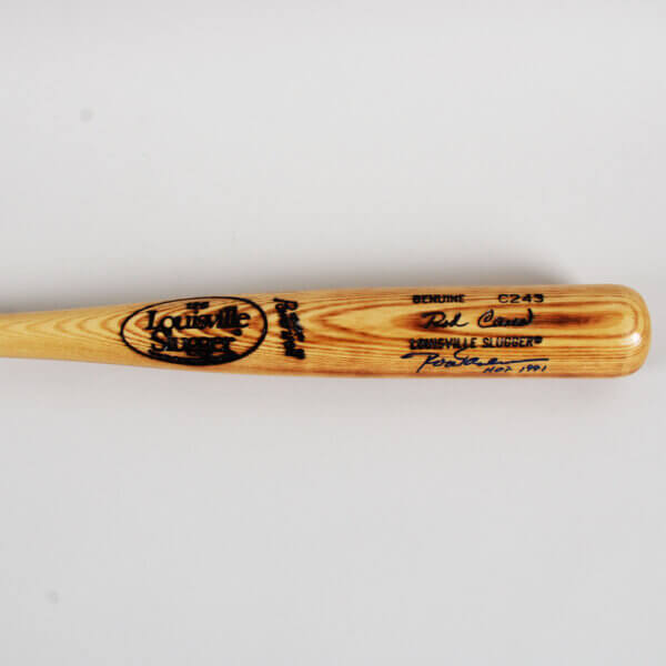 Rod Carew Signed Bat Twins - COA JSA