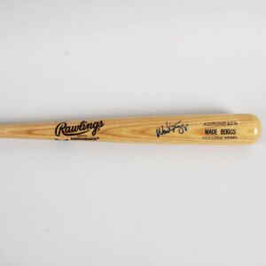 Wade Boggs Signed Bat Red Sox - COA JSA