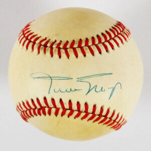 Willie Mays Signed Baseball Giants - COA JSA