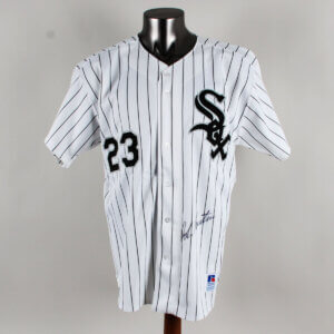 Robin Ventura Signed Jersey White Sox - COA Player LOA