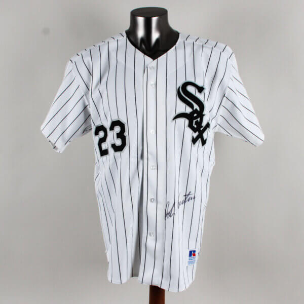 Robin Ventura Signed Jersey White Sox - COA Player LOA