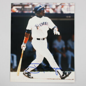 Tony Gwynn Signed Photo 8x10 Pardes - COA Player LOA