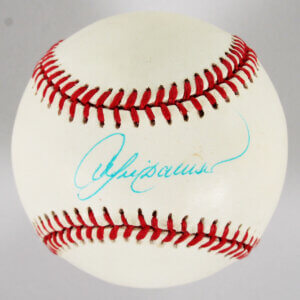 Andre Dawson Signed Baseball Cubs - COA Player LOA