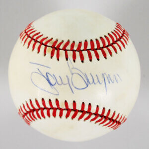 Tony Gwynn Signed Baseball Padres - COA Player LOA