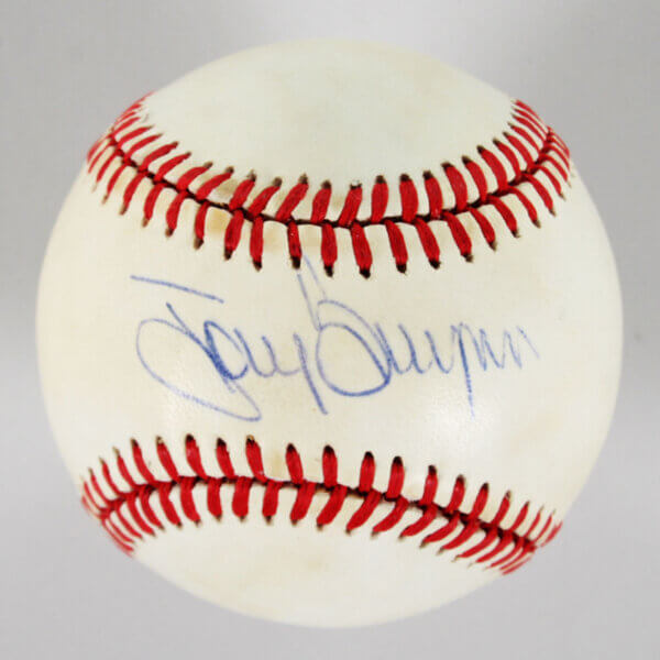 Tony Gwynn Signed Baseball Padres - COA Player LOA