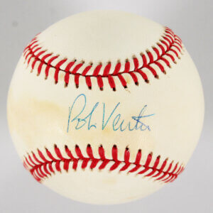 Robin Ventura Signed Baseball White Sox - COA Player LOA