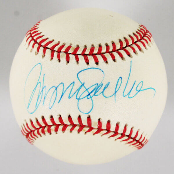 Ryne Sandberg Signed Baseball Cubs - COA Player LOA