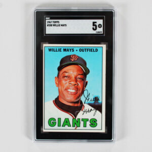 1967 Topps Willie Mays Graded Card #200 - SGC 5