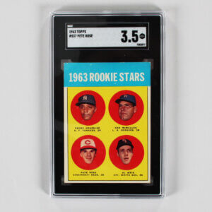 1963 Topps Pete Rose RC Card #537 - SGC 3.5 Rookie