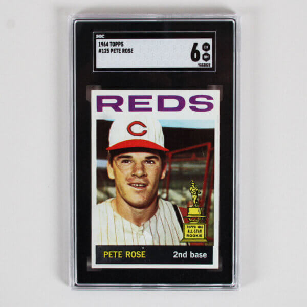1964 Topps Pete Rose Graded Card #125 - SGC 6