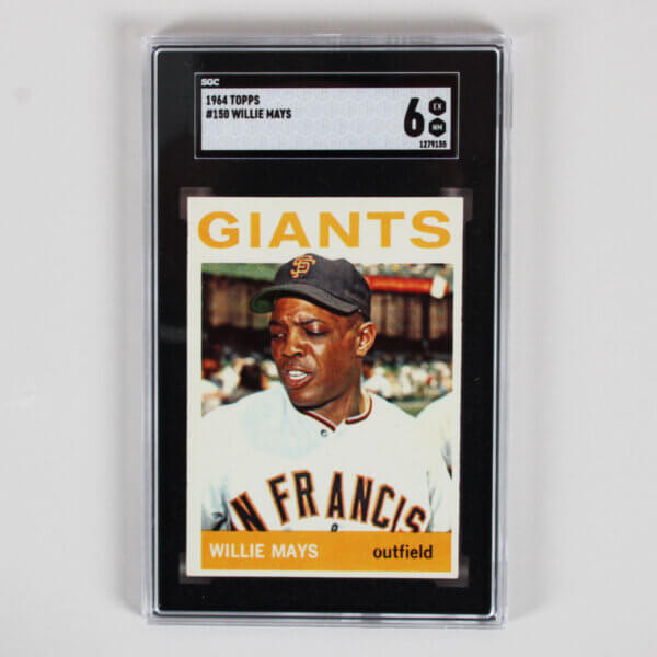 1964 Topps Willie Mays Graded Card #150 - SGC 6