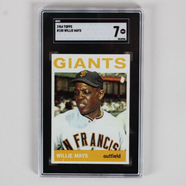 1964 Topps Willie Mays Graded Card #150 - SGC 7