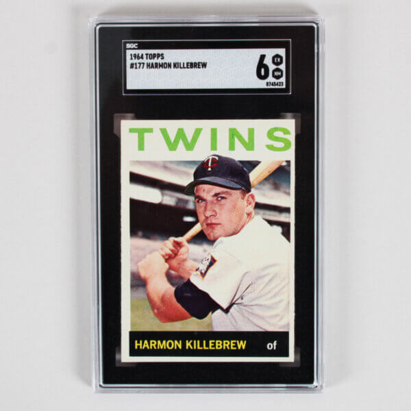 1964 Topps Harmon Killebrew Graded Card #177 - SGC 6