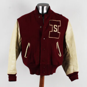 Kevin House SIU Salukis Holloway Original Letterman Jacket Southern Illinois Varsity Vintage Late 1970s   COA 100% Authentic