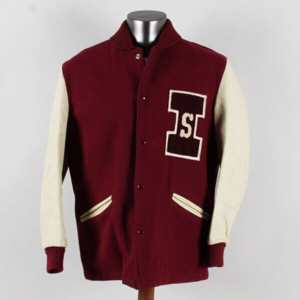 Kevin House SIU Salukis Holloway Original Letterman Jacket Southern Illinois Varsity Vintage Late 1970s COA 100% Authentic