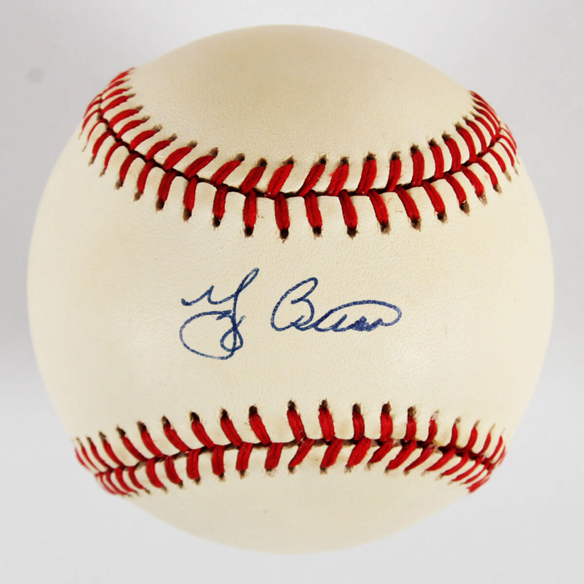 Yogi Berra Signed Baseball Yankees - COA JSA